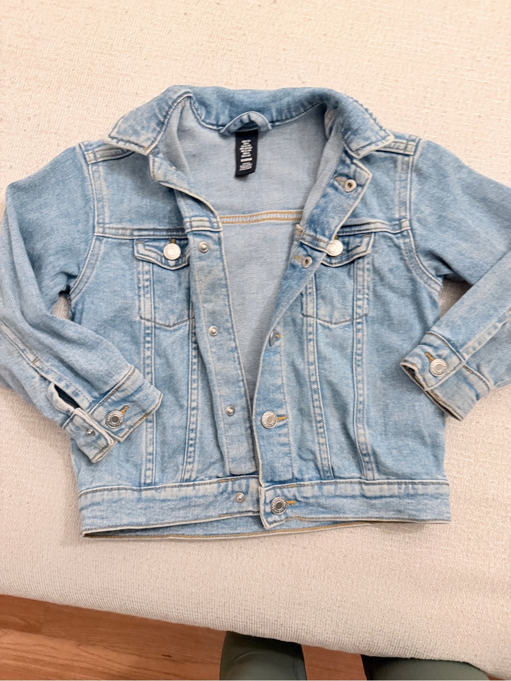 Light Blue Denim Kids' Jacket - H&M